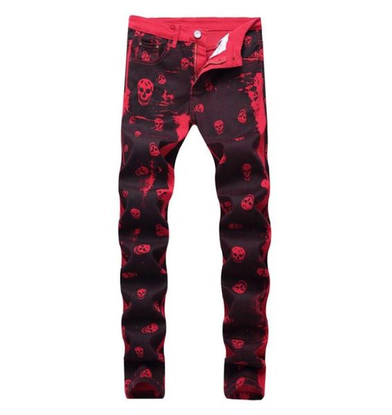 men039s jeans 2021 male fashion skeleton skull printed night club personality slim fit red denim pants long trousers2162532, Blue
men039s jeans 2021 male fashion skeleton skull printed night club personality slim fit red denim pants long trousers2162532, Blue