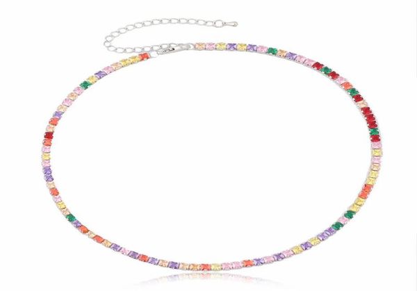 pendant necklaces 2021 gold color rainbow cz paved square crystal colorful zirconia tennis chain choker necklace fashion jewelry c5144291, Silver
pendant necklaces 2021 gold color rainbow cz paved square crystal colorful zirconia tennis chain choker necklace fashion jewelry c5144291, Silver