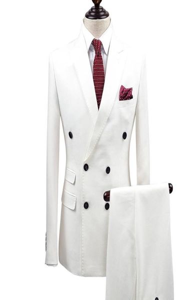 slim fit white men suits wedding groom wear tuxedos 2 pieces jacketpants bridegroom suit man prom business wear blazer4609265, Black;gray
slim fit white men suits wedding groom wear tuxedos 2 pieces jacketpants bridegroom suit man prom business wear blazer4609265, Black;gray