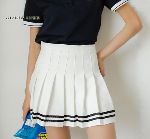 women striped pleated skirts with safety shorts preppy style mini skirts high waist pleated skirt4486343, Black
women striped pleated skirts with safety shorts preppy style mini skirts high waist pleated skirt4486343, Black