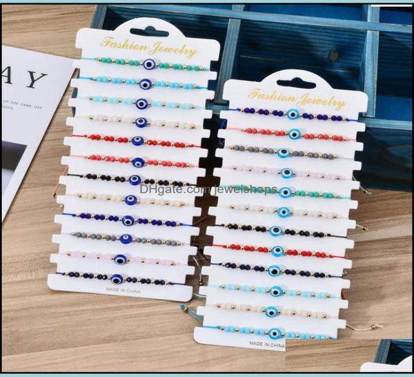 charm bracelets jewelry turkey blue evil eye bracelet women handmade rope chain crystal beads girl party gift drop delivery 2021 u8020922, Golden;silver
charm bracelets jewelry turkey blue evil eye bracelet women handmade rope chain crystal beads girl party gift drop delivery 2021 u8020922, Golden;silver
