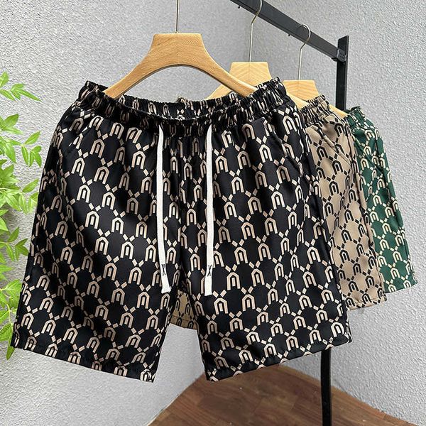 beach tide brand summer letter printing drawstring elastic shorts for men and women's casual versatile loose pants, White;black
beach tide brand summer letter printing drawstring elastic shorts for men and women's casual versatile loose pants, White;black