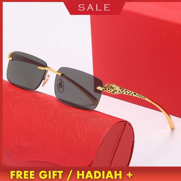 luxury brands design sunglasses 2023 new kajia leopard metal head fashion small box sunglass men's women's optical mirror, White;black 
luxury brands design sunglasses 2023 new kajia leopard metal head fashion small box sunglass men's women's optical mirror, White;black