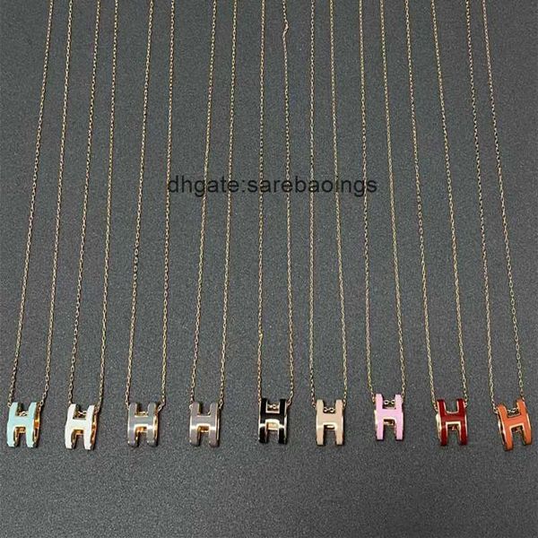 aher max designer luxury h necklace female 18k rose gold plated letter collar chain multi color versatile enamel dropping gel pendant, Silver
aher max designer luxury h necklace female 18k rose gold plated letter collar chain multi color versatile enamel dropping gel pendant, Silver