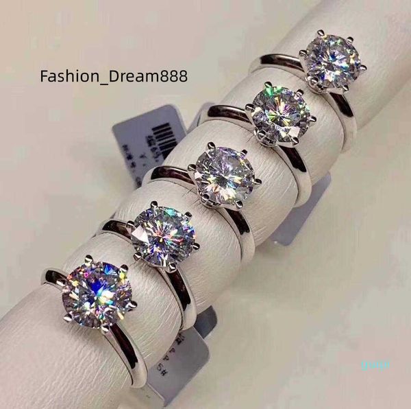 wedding rings 925 silver moissanite certified diamond ring test canon classic 6 claw crown design clarity 3ex eternal cut shine, Slivery;golden
wedding rings 925 silver moissanite certified diamond ring test canon classic 6 claw crown design clarity 3ex eternal cut shine, Slivery;golden