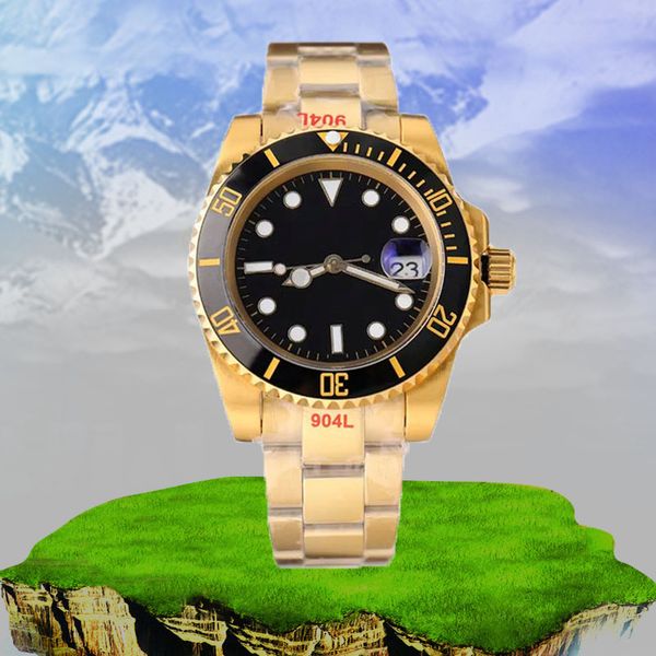 montre de luxe mens watches 40mm gold stainless steel men's automatic mechanical watch big dial chronograph waterproof 2813 movement wr, Slivery;brown
montre de luxe mens watches 40mm gold stainless steel men's automatic mechanical watch big dial chronograph waterproof 2813 movement wr, Slivery;brown