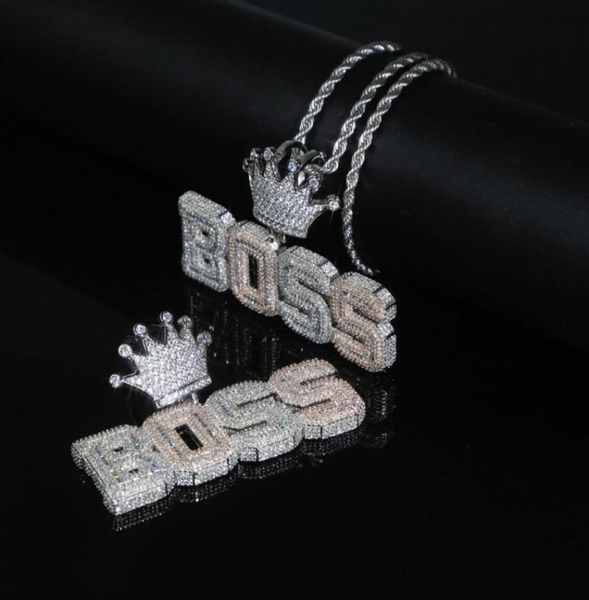 iced out letter boss pendant with full cz paved two tone plated necklace for women men hip hop punk styles jewelry drop ship3930785, Silver
iced out letter boss pendant with full cz paved two tone plated necklace for women men hip hop punk styles jewelry drop ship3930785, Silver
