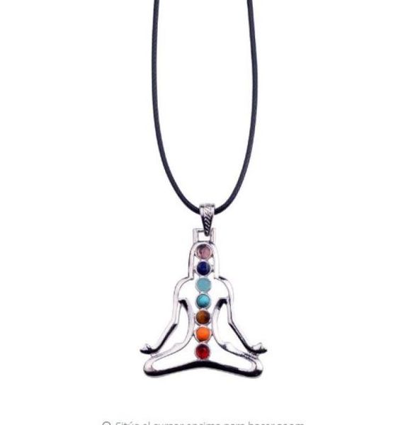 7 chakra reiki stones healing crystal necklaces pendants health amulet 3d symbols stone charms pendant yoga necklace collier3130339, Silver
7 chakra reiki stones healing crystal necklaces pendants health amulet 3d symbols stone charms pendant yoga necklace collier3130339, Silver