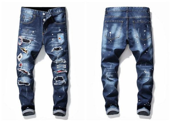 mens rips stretch black jeans fashion slim fit washed motocycle denim pants panelled hip hop trousers slimfit elastic6928423, Blue
mens rips stretch black jeans fashion slim fit washed motocycle denim pants panelled hip hop trousers slimfit elastic6928423, Blue