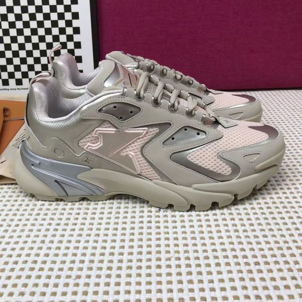 Sneakers Bread Shoes Fashion Trend Oblique Side Classic Floral Designer Casual Versatile Men's Outdoor Driving Airport Walking