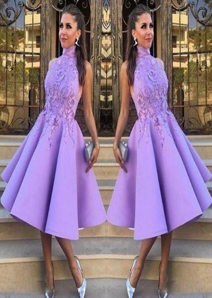 light purple sleeveless short bridesmaid dresses lace appliques high neck satin knee length bridesmaid gowns for wedding formal pa5485337, White;pink
light purple sleeveless short bridesmaid dresses lace appliques high neck satin knee length bridesmaid gowns for wedding formal pa5485337, White;pink
