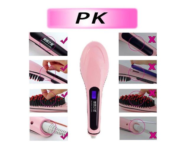 beautiful star nasv hair straightener straight hair styling tool straightening comb digital temperature controller by dhl5605211, Silver
beautiful star nasv hair straightener straight hair styling tool straightening comb digital temperature controller by dhl5605211, Silver