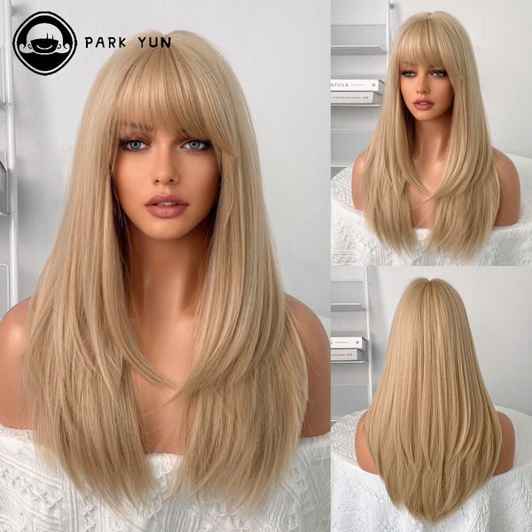 synthetic wigs blonde synthetic wigs with bangs for woman long body wave hair cosplay lolita party natural heat resistant wigs fiber daily h, Black
synthetic wigs blonde synthetic wigs with bangs for woman long body wave hair cosplay lolita party natural heat resistant wigs fiber daily h, Black