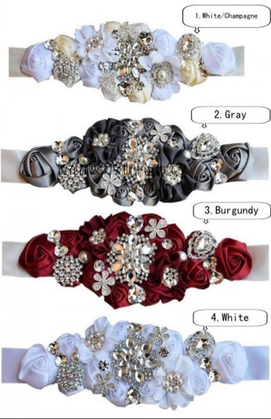 2022 new wedding sashed belt silk satin handmade flowers with sparkly crystal beaded sequin burgundy champagne bridal sash b8893074, White
2022 new wedding sashed belt silk satin handmade flowers with sparkly crystal beaded sequin burgundy champagne bridal sash b8893074, White