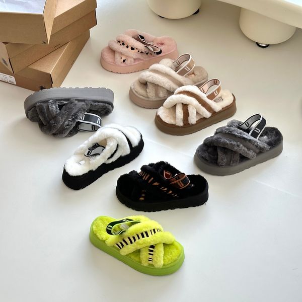 designer fluffy sandal australia platform slipper women fashion ug sandals wool shoes sheepskin fur real leather classic brand casual outsid, Black
designer fluffy sandal australia platform slipper women fashion ug sandals wool shoes sheepskin fur real leather classic brand casual outsid, Black