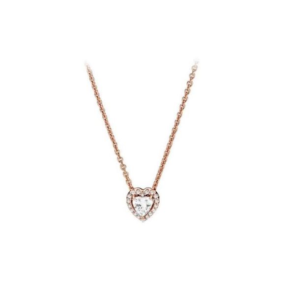 18k heart pendant necklace cz diamond bright star chain item original boxed 925 sterling silver men's and women's set gift8063780
18k heart pendant necklace cz diamond bright star chain item original boxed 925 sterling silver men's and women's set gift8063780