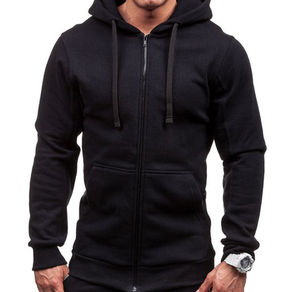 men's hoodies sweatshirts brand quality cotton hoodie men solid casual thick fleece spring fashion slim fit hooded 230715, Black
men's hoodies sweatshirts brand quality cotton hoodie men solid casual thick fleece spring fashion slim fit hooded 230715, Black