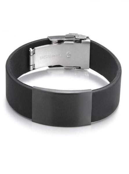 charm bracelets 2021 fashion glamour jewelry stainless steel black silicone bracelet vintage titanium rubber for women pulseras8168004, Golden;silver
charm bracelets 2021 fashion glamour jewelry stainless steel black silicone bracelet vintage titanium rubber for women pulseras8168004, Golden;silver