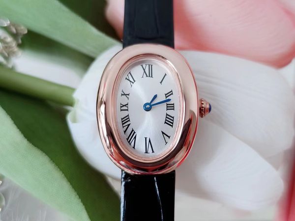 2023 new ladies leather strap roman character fashion steel watch, Slivery;brown
2023 new ladies leather strap roman character fashion steel watch, Slivery;brown