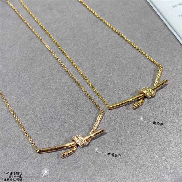 internet celebrity v gold plated mijin knot diamond necklace 18k rose cross light luxury new tiffayffay sterling silver collar chain, Black
internet celebrity v gold plated mijin knot diamond necklace 18k rose cross light luxury new tiffayffay sterling silver collar chain, Black