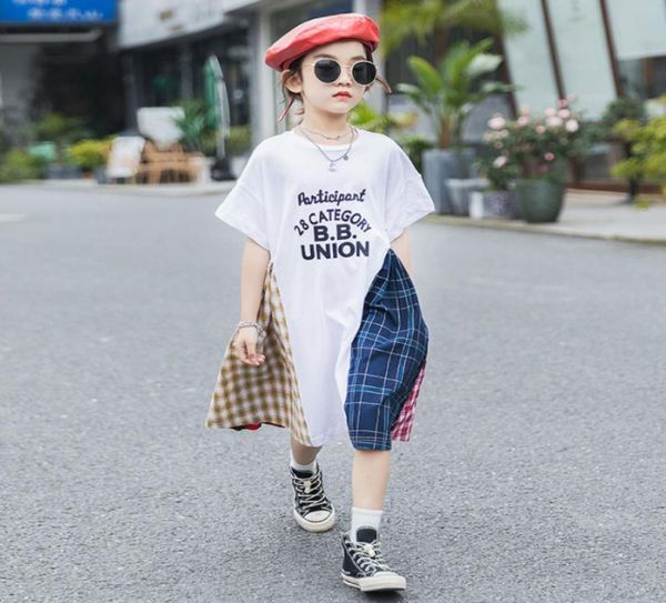 fashion big kids plaid splicing dresses children letter printed short sleeve dress korean old girls lattice patchwork dress 315t 8368747, Red;yellow
fashion big kids plaid splicing dresses children letter printed short sleeve dress korean old girls lattice patchwork dress 315t 8368747, Red;yellow