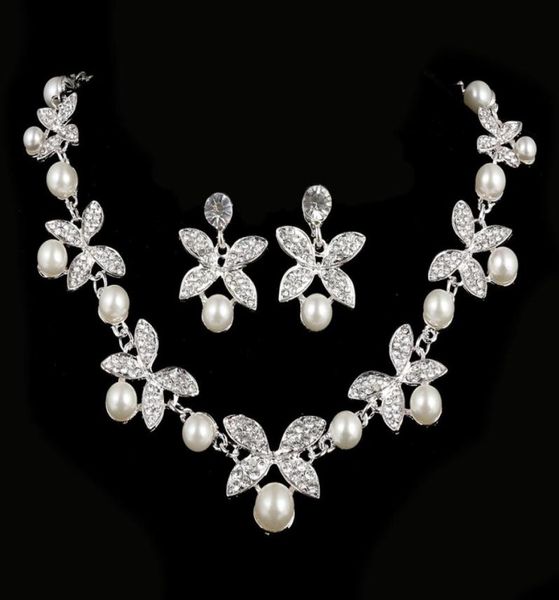 2015 crystals rhinestone bridal jewelery necklace earrings sets with faux pearls prom party wedding redsilver jewelery bridal acc5598438, White
2015 crystals rhinestone bridal jewelery necklace earrings sets with faux pearls prom party wedding redsilver jewelery bridal acc5598438, White