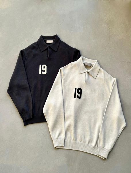 2022 designer mens sweaters womens loose flocking embroidered polo neck knit s sweater autumn winter fashionable7772008, White;black
2022 designer mens sweaters womens loose flocking embroidered polo neck knit s sweater autumn winter fashionable7772008, White;black