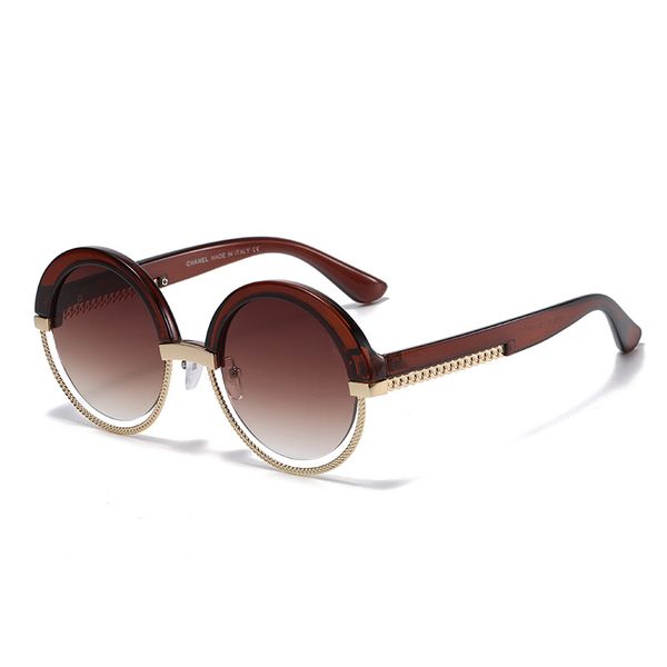 luxury sunglasses round black lens designer letter womens mens goggle senior fashion channel eyewear for women glasses frame vintage fashion, White;black
luxury sunglasses round black lens designer letter womens mens goggle senior fashion channel eyewear for women glasses frame vintage fashion, White;black