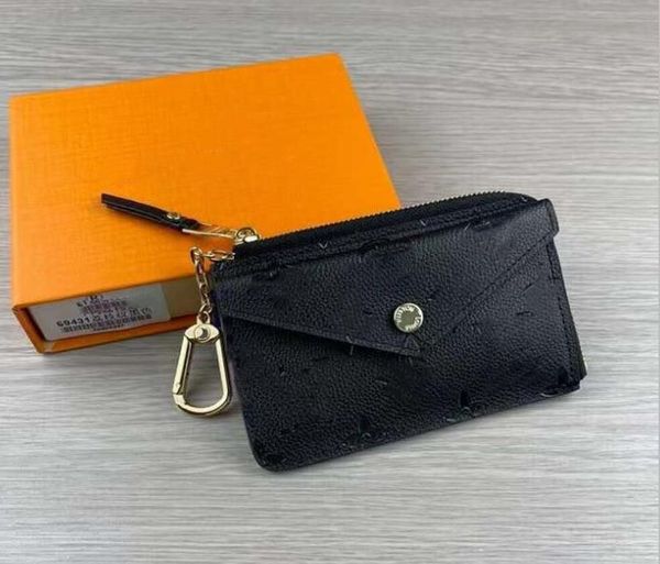2023 leather coin purse black flowers wallet classic man women key pouch chain bag with dust bags and box, Red;black
2023 leather coin purse black flowers wallet classic man women key pouch chain bag with dust bags and box, Red;black