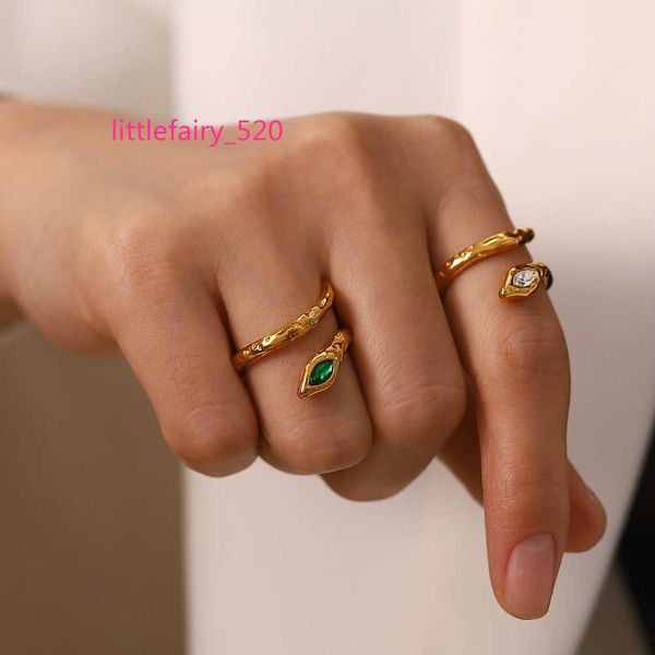 pendant necklaces new style snake shape irregular lava fluid metal shiny cubic zircon 18k gold plated stainless steel opening ring, Silver
pendant necklaces new style snake shape irregular lava fluid metal shiny cubic zircon 18k gold plated stainless steel opening ring, Silver