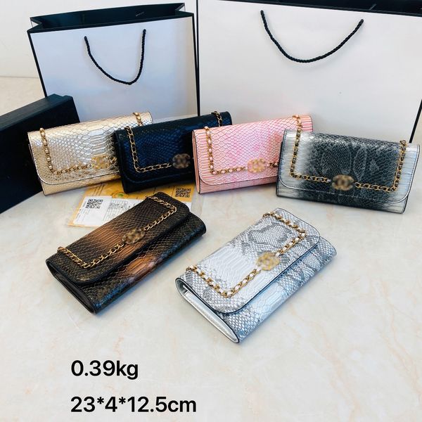 designe luxury channel handbag women's snake skin pattern chain shoulder bag leather gold crossbody black and white pink cattle clip sh
designe luxury channel handbag women's snake skin pattern chain shoulder bag leather gold crossbody black and white pink cattle clip sh