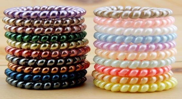 new women scrunchy girl hair coil rubber hair bands ties rope ring ponytail holders telephone wire cord gum hair tie bracelet fy483101033, Slivery;white
new women scrunchy girl hair coil rubber hair bands ties rope ring ponytail holders telephone wire cord gum hair tie bracelet fy483101033, Slivery;white