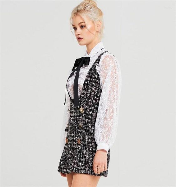 casual dresses autumn winter fashion plaid slim tweed mini dress women doublebreasted zipper aline streetwear 1197239, Black;gray
casual dresses autumn winter fashion plaid slim tweed mini dress women doublebreasted zipper aline streetwear 1197239, Black;gray