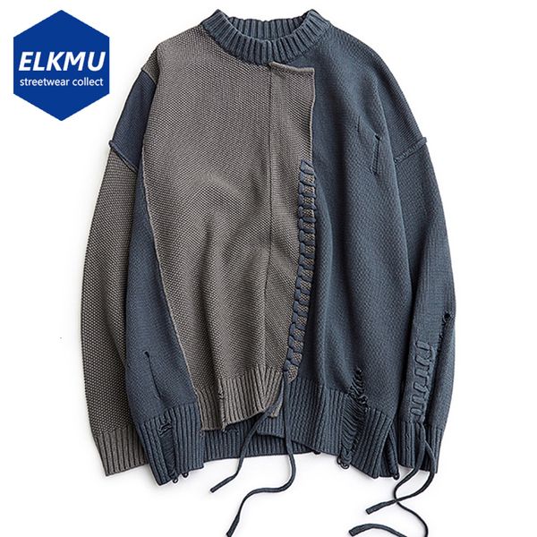men's sweaters irregular patchwork sweaters ripped weave ribbons fashion man sweater knit jumpers streetwear hip hop y2k pullovers 2307, White;black
men's sweaters irregular patchwork sweaters ripped weave ribbons fashion man sweater knit jumpers streetwear hip hop y2k pullovers 2307, White;black