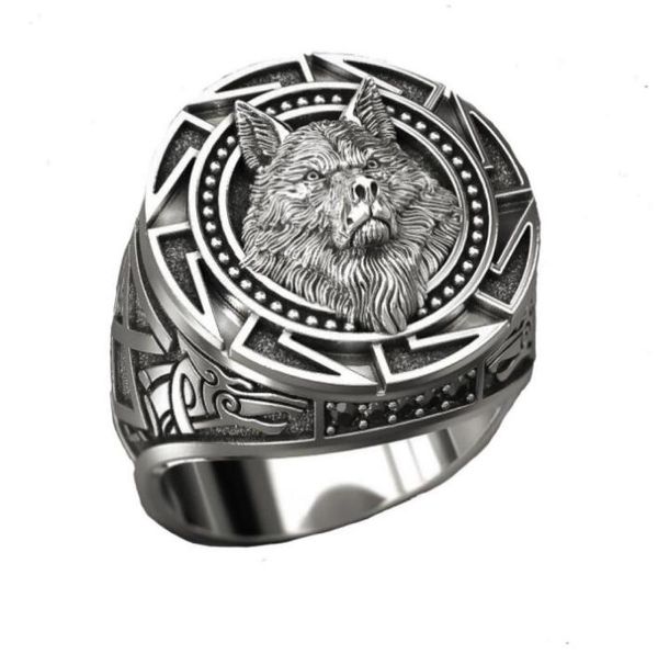 viking warrior wolf head rings for men punk jewelry retro wolf totem male silver color ring hip hop finger bands gc8944039947
viking warrior wolf head rings for men punk jewelry retro wolf totem male silver color ring hip hop finger bands gc8944039947