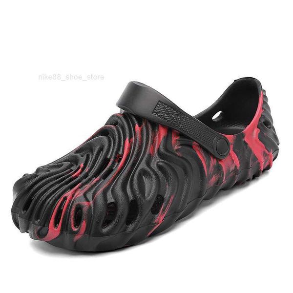 fingerprint sandals trendy casual couple style slip resistant beach thick soles lightweight hole shoes cors ha691-8, Black
fingerprint sandals trendy casual couple style slip resistant beach thick soles lightweight hole shoes cors ha691-8, Black