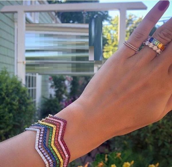 women colorful stack bangle bracelet 2019 new fashion jewelry micro pave cz 1 raw band gold plated fashion bracelet3270663, Golden;silver
women colorful stack bangle bracelet 2019 new fashion jewelry micro pave cz 1 raw band gold plated fashion bracelet3270663, Golden;silver