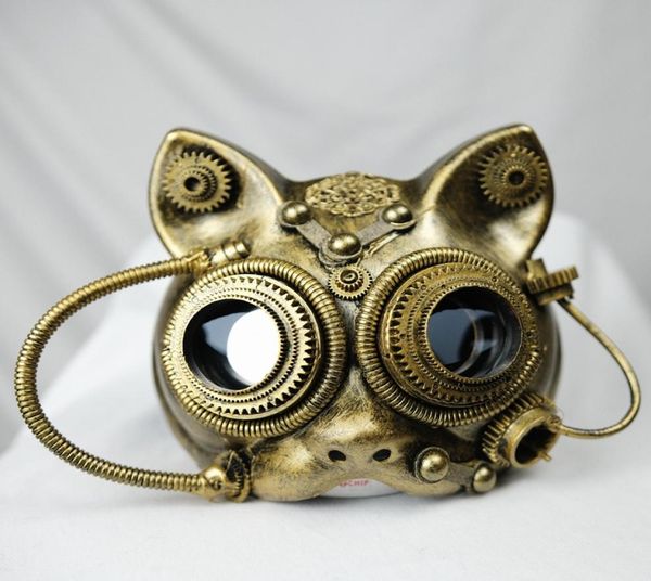 steampunk cat masquerade cosplay theme costume mask ball half face punk costume halloween party props8524783, Black;red
steampunk cat masquerade cosplay theme costume mask ball half face punk costume halloween party props8524783, Black;red
