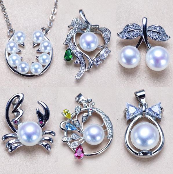 pearl pendant accessories 925 sliver pearl pendant settings 16 styles pearl necklace for women girl fashion jewelry diy wedding gi6022091, Slivery;crystal
pearl pendant accessories 925 sliver pearl pendant settings 16 styles pearl necklace for women girl fashion jewelry diy wedding gi6022091, Slivery;crystal