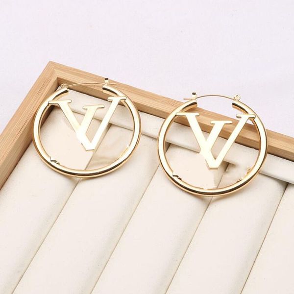 gold earrings luxury earrings hoop earrings jewelry big gold stud earrings big circle mens hoops letter v studs for lady women orrous girls, Golden;silver
gold earrings luxury earrings hoop earrings jewelry big gold stud earrings big circle mens hoops letter v studs for lady women orrous girls, Golden;silver