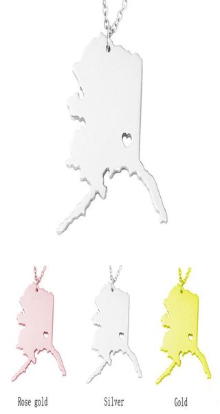 whole fashion alaska state charm necklace 18k rose gold ak state card necklaces the state shaped necklace with a heart8255019, Silver
whole fashion alaska state charm necklace 18k rose gold ak state card necklaces the state shaped necklace with a heart8255019, Silver