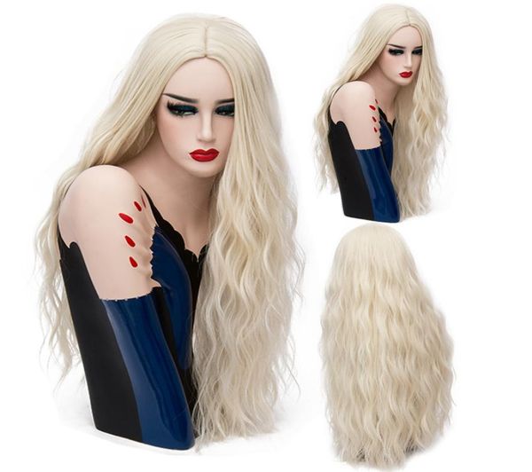 70cm long pink wavy wigs cosplay natural synthetic women039 s blonde wig 29 colors full heat resistant hair8824871, Black
70cm long pink wavy wigs cosplay natural synthetic women039 s blonde wig 29 colors full heat resistant hair8824871, Black