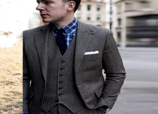 vintage grey tweed men suits wedding suits for man bridegroom groom wear jacket blazer slim fit custom made tailored tuxedo formal8401940, Black;gray
vintage grey tweed men suits wedding suits for man bridegroom groom wear jacket blazer slim fit custom made tailored tuxedo formal8401940, Black;gray