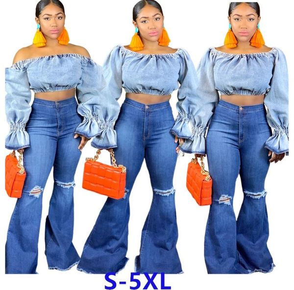 whole dropshpping plus size women jeans new design trousers casual hole elastic flared jeansstreet nightclub8223075, Blue
whole dropshpping plus size women jeans new design trousers casual hole elastic flared jeansstreet nightclub8223075, Blue