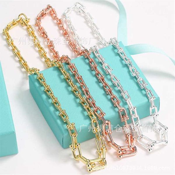 designer new 925 sterling silver tiffay hardwear series u-shaped horseshoe buckle gradual ring necklace personality versatile collarbone cha
designer new 925 sterling silver tiffay hardwear series u-shaped horseshoe buckle gradual ring necklace personality versatile collarbone cha