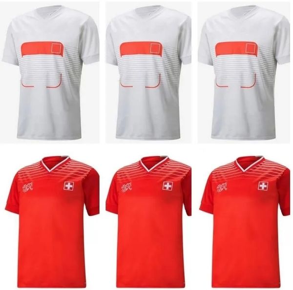 switzerland 2023 22 home away soccer jersey 19 noah okafor 4 nico elvedi 22 fabian schar 25 fabian rieder 6 denis zakaria 18 eray comert 20, Black;yellow
switzerland 2023 22 home away soccer jersey 19 noah okafor 4 nico elvedi 22 fabian schar 25 fabian rieder 6 denis zakaria 18 eray comert 20, Black;yellow