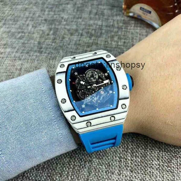 awatches wristwatch lluxury richa milles designer white carbon fiber men's automatic mechanical watch hollowed out personalized tape li, Slivery;golden
awatches wristwatch lluxury richa milles designer white carbon fiber men's automatic mechanical watch hollowed out personalized tape li, Slivery;golden