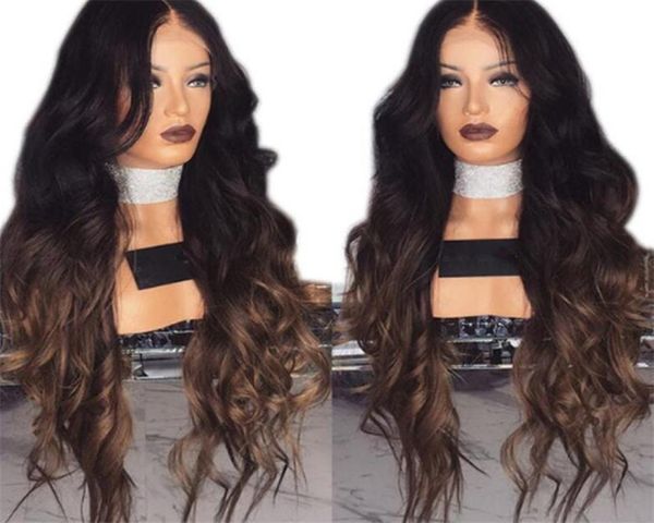 150 high density 1b 30 ombre full lace wigs human hair two tone with baby hair glueless full lace wigs brazilian for women3263023, Black;brown
150 high density 1b 30 ombre full lace wigs human hair two tone with baby hair glueless full lace wigs brazilian for women3263023, Black;brown