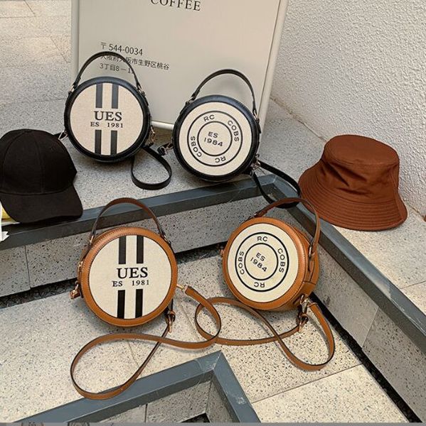 mini retro round handbag girls crossbody totes baby message shoulder bag good selling, Black
mini retro round handbag girls crossbody totes baby message shoulder bag good selling, Black