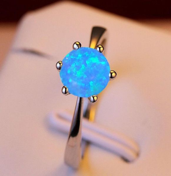 classic 6mm round blue white fire opal rings for women wedding bands six promise engagement thin ring band jewelry4227781, Golden;silver
classic 6mm round blue white fire opal rings for women wedding bands six promise engagement thin ring band jewelry4227781, Golden;silver